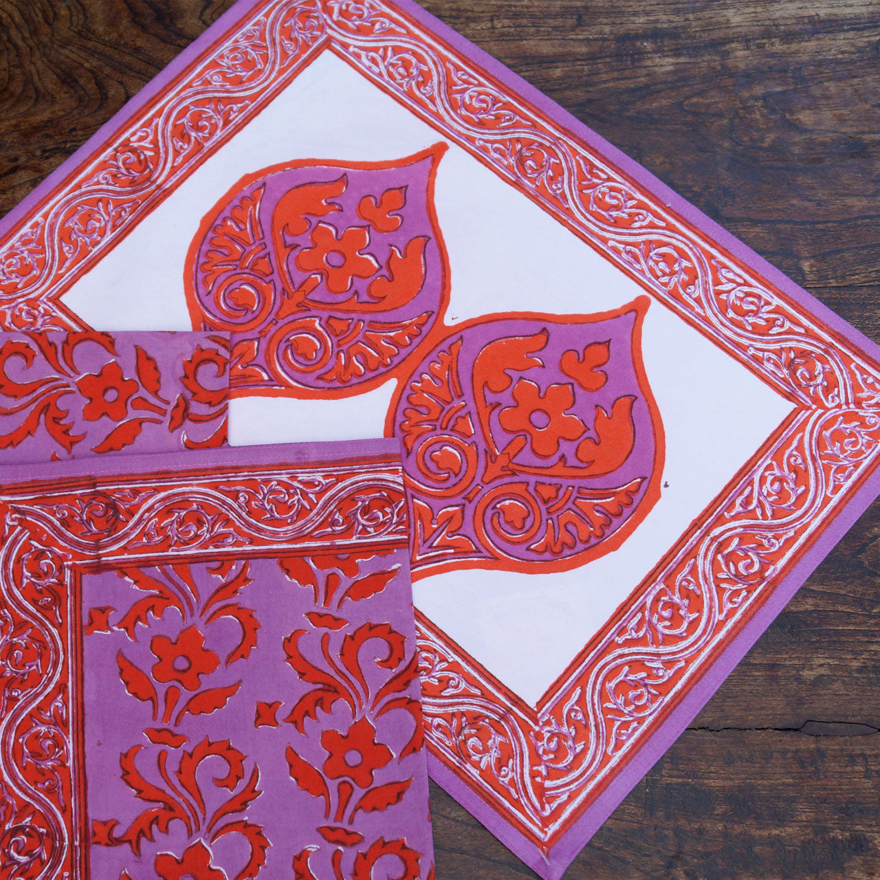 Platzsets (4 Stck.) Blockprint Alhambra 35x45