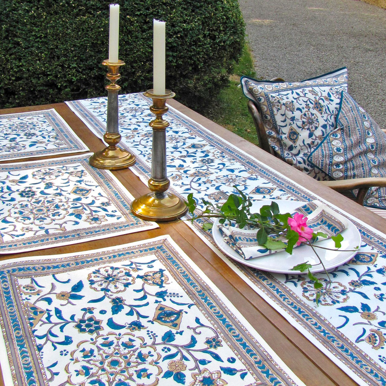 Platzsets (6 Stck.) Blockprint Palace 35x45