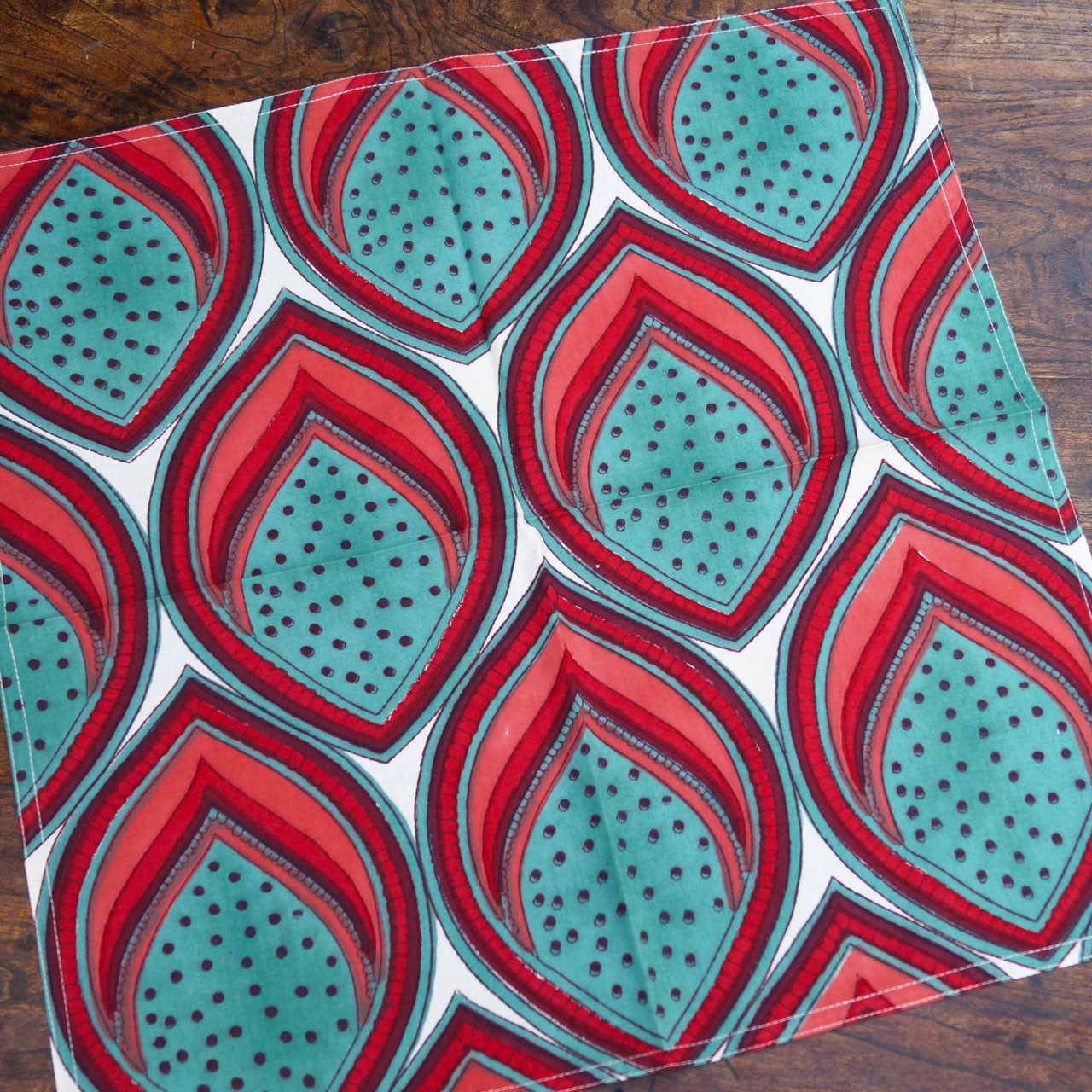 Servietten (4 Stck.) Blockprint Puszta2 45x45