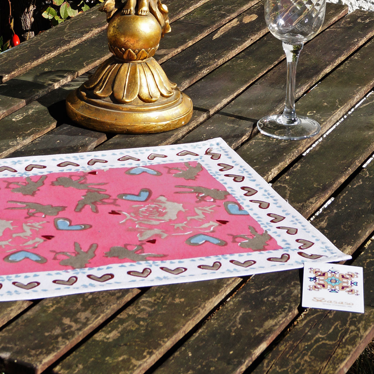 Platzsets (6 Stck.) Blockprint Cupidon 35x45