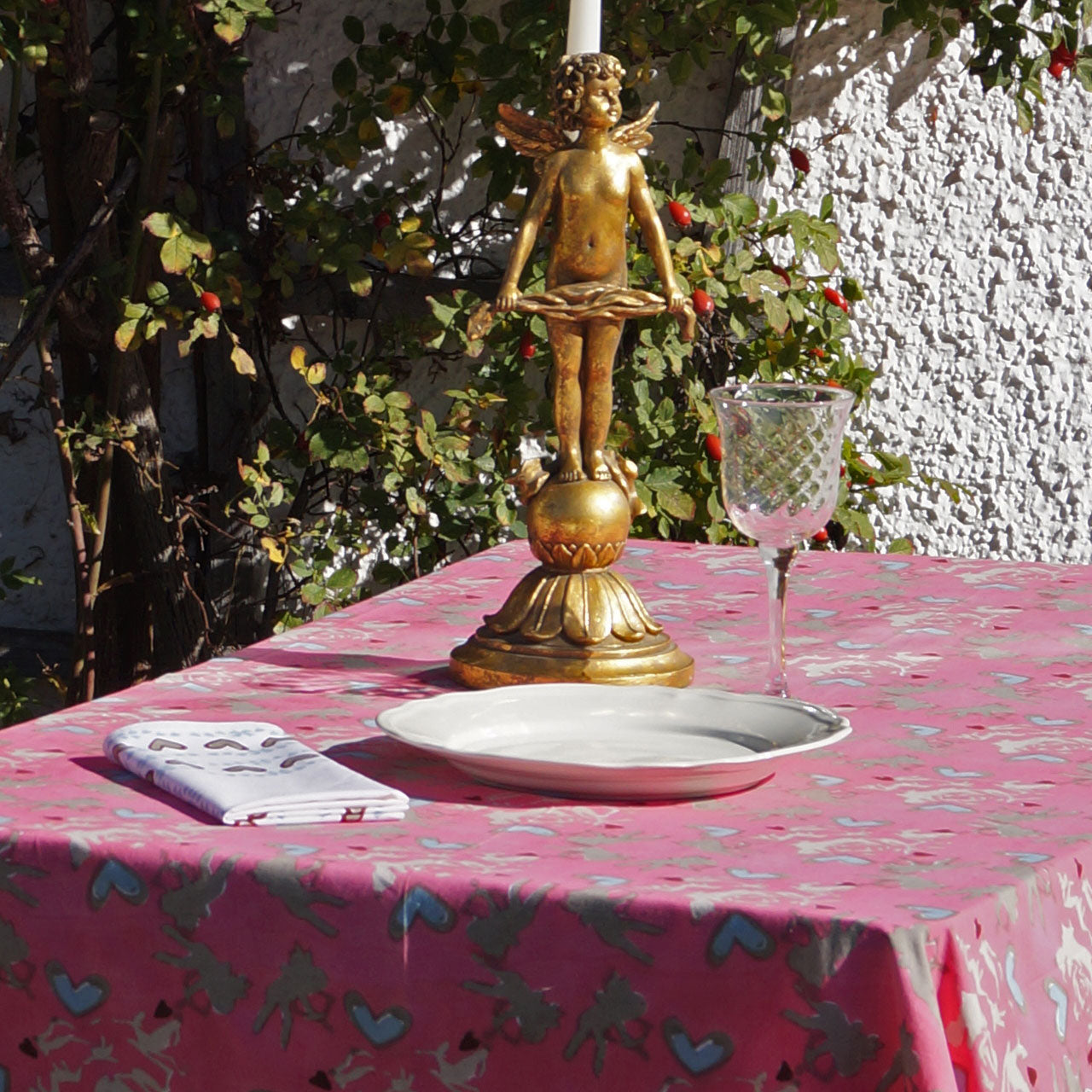 Servietten (6 Stck.) Blockprint Cupidon 45x45