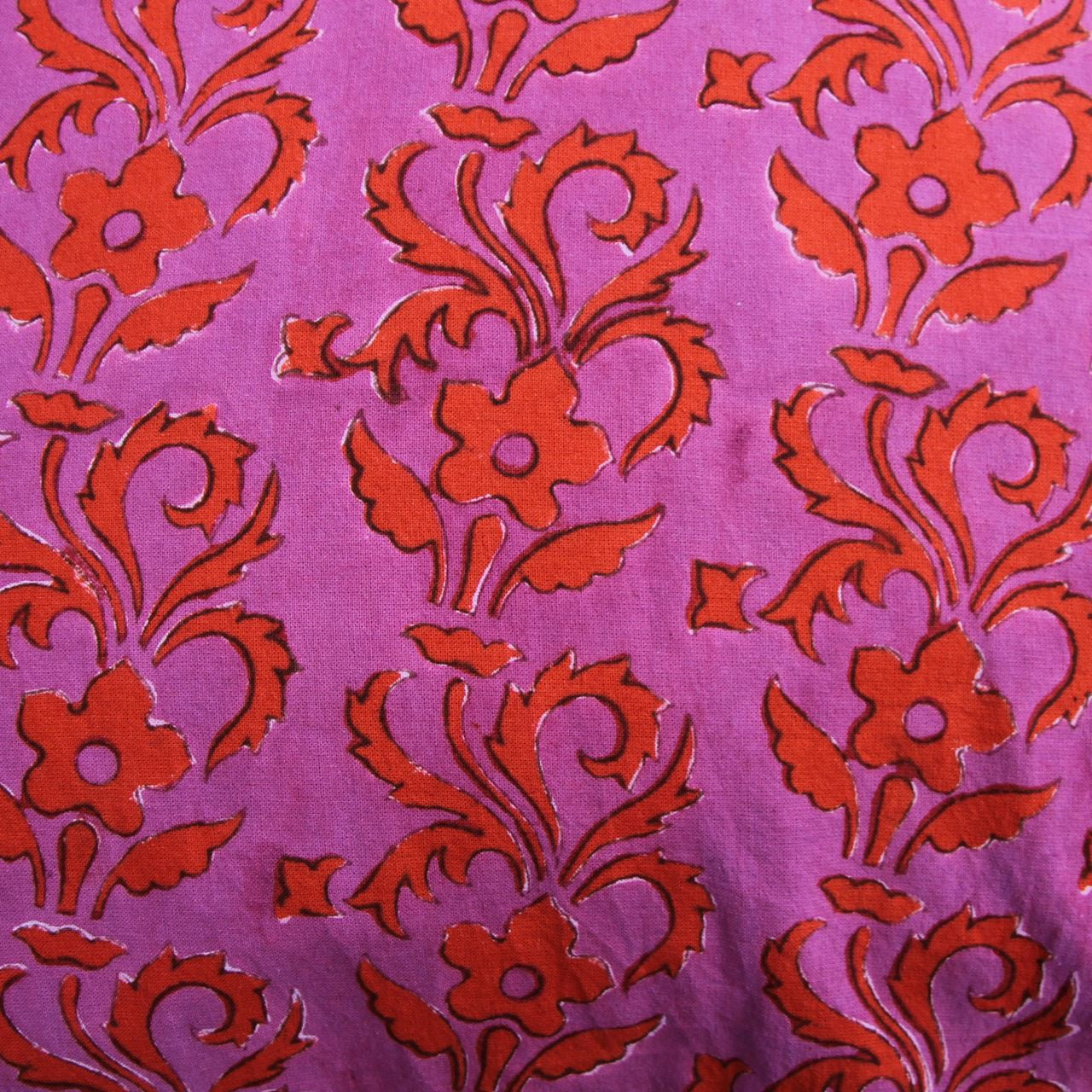 Kissenhülle Blockprint Alhambra 60x60