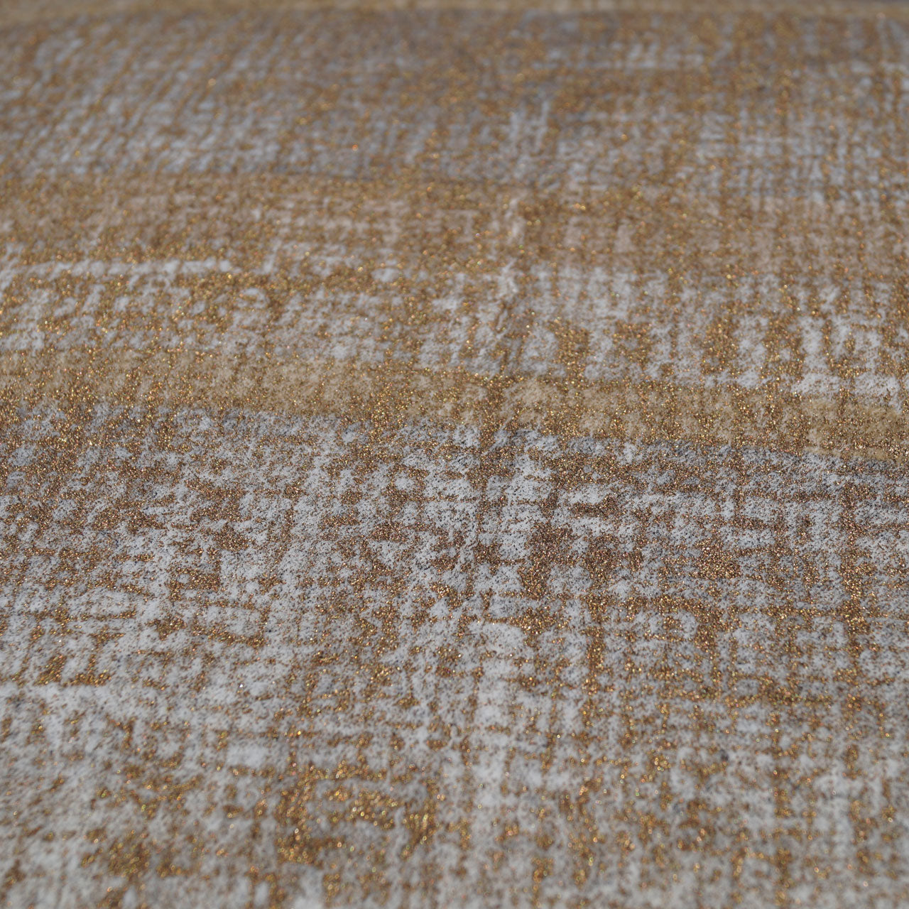 Kissenhülle Blockprint Velvet Honey Deluxe 60x60