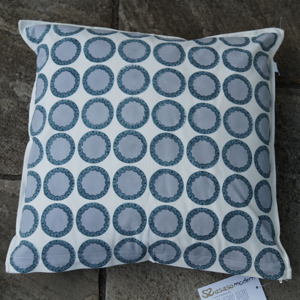 Kissenhülle Blockprint Buddha 40x40