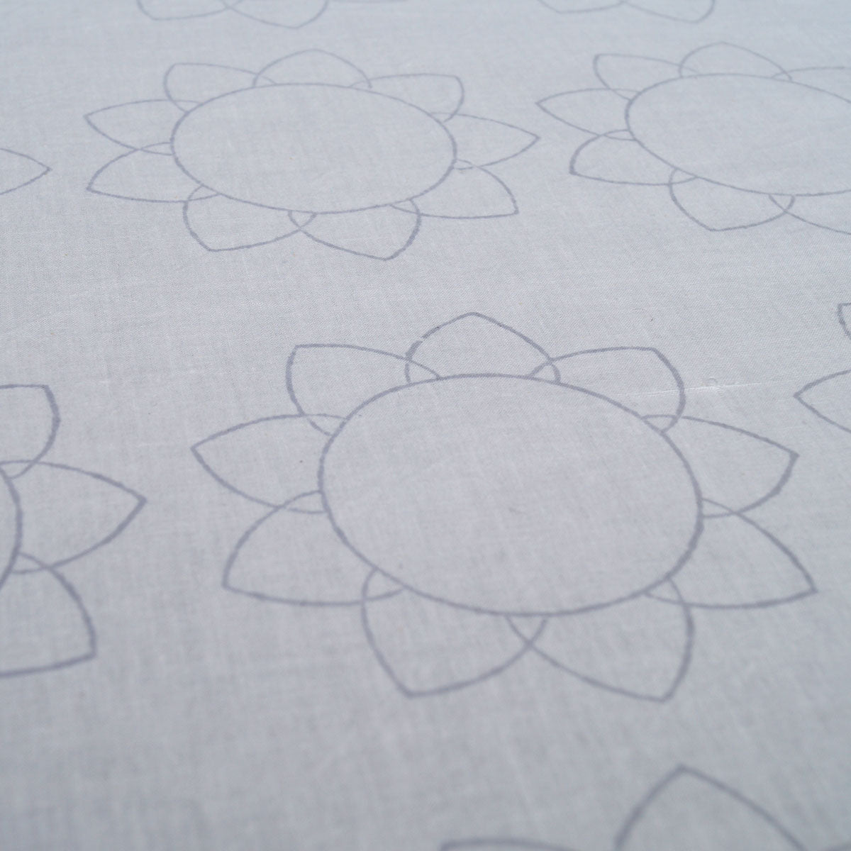 Tischdecke Blockprint Buddha ca. 140x220 cm