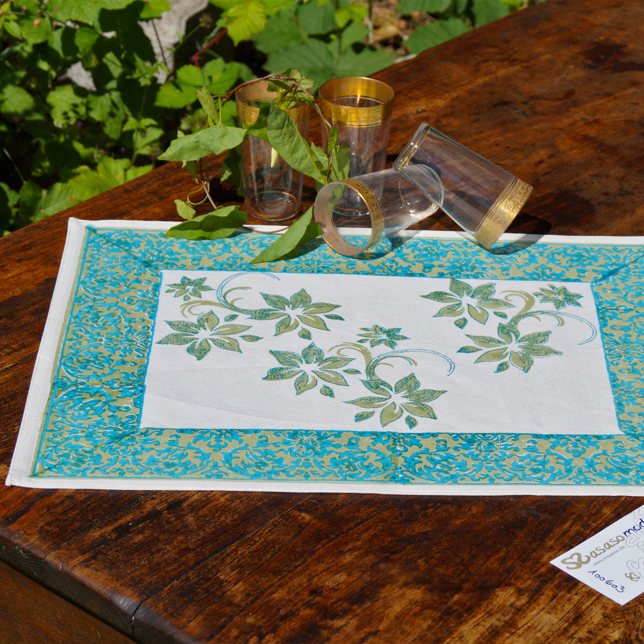 Platzsets (4 Stck.) Blockprint Neobaroque 35x45