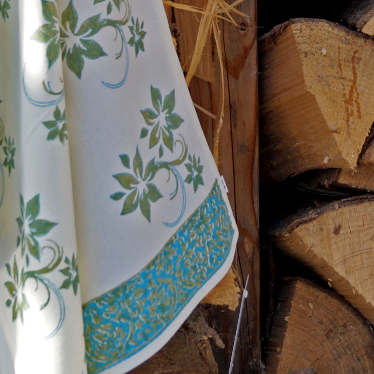 Geschirrtuch Blockprint Neobaroque