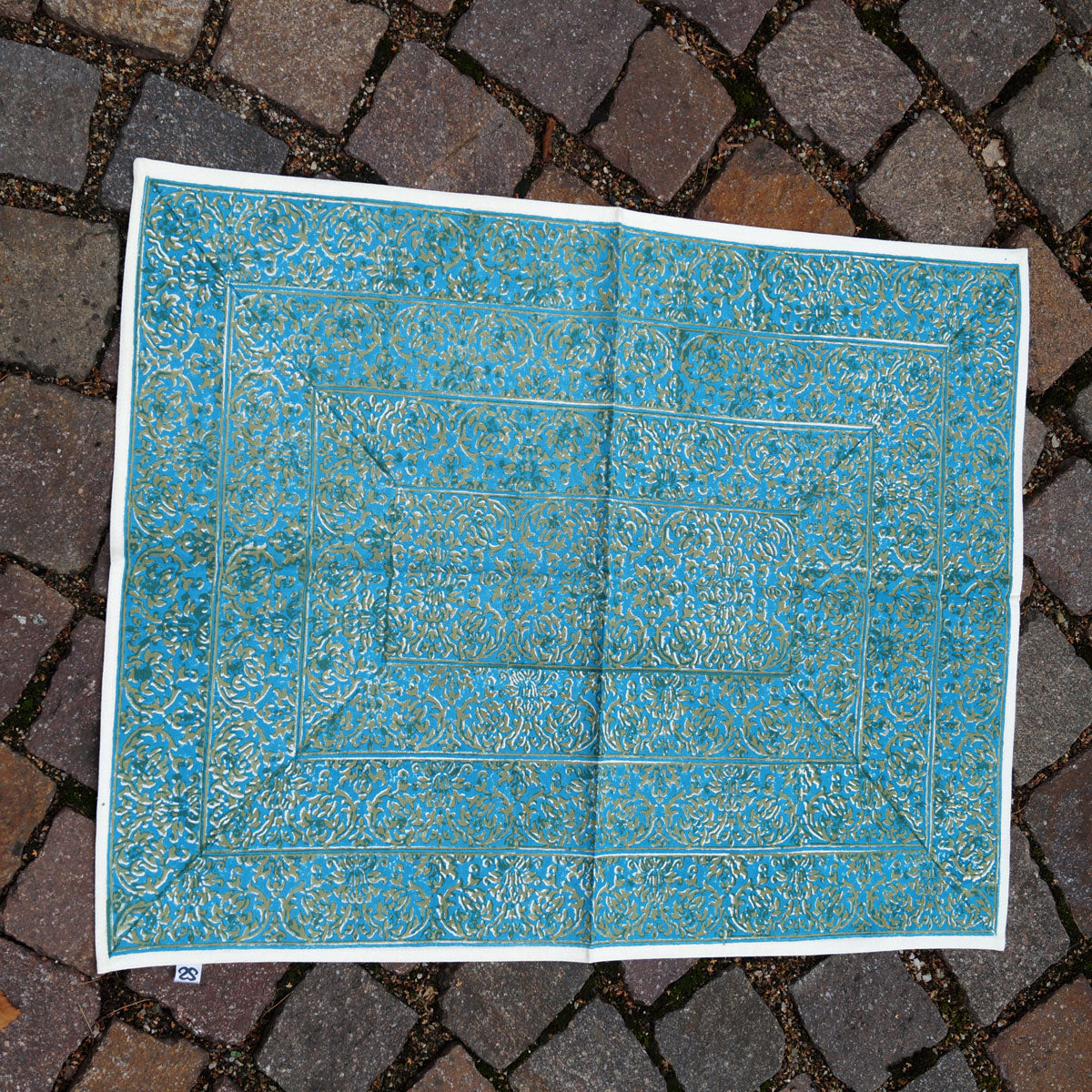 Geschirrtuch Blockprint Neobaroque II