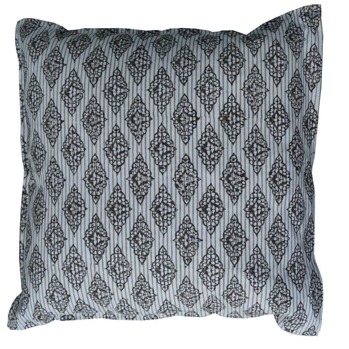 Kissenhülle Blockprint Lace II 40x40