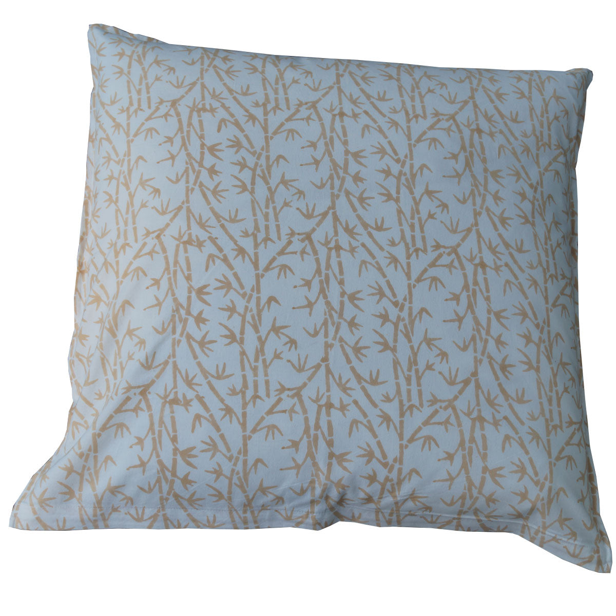 Kissenhülle Blockprint Lotus 60x60