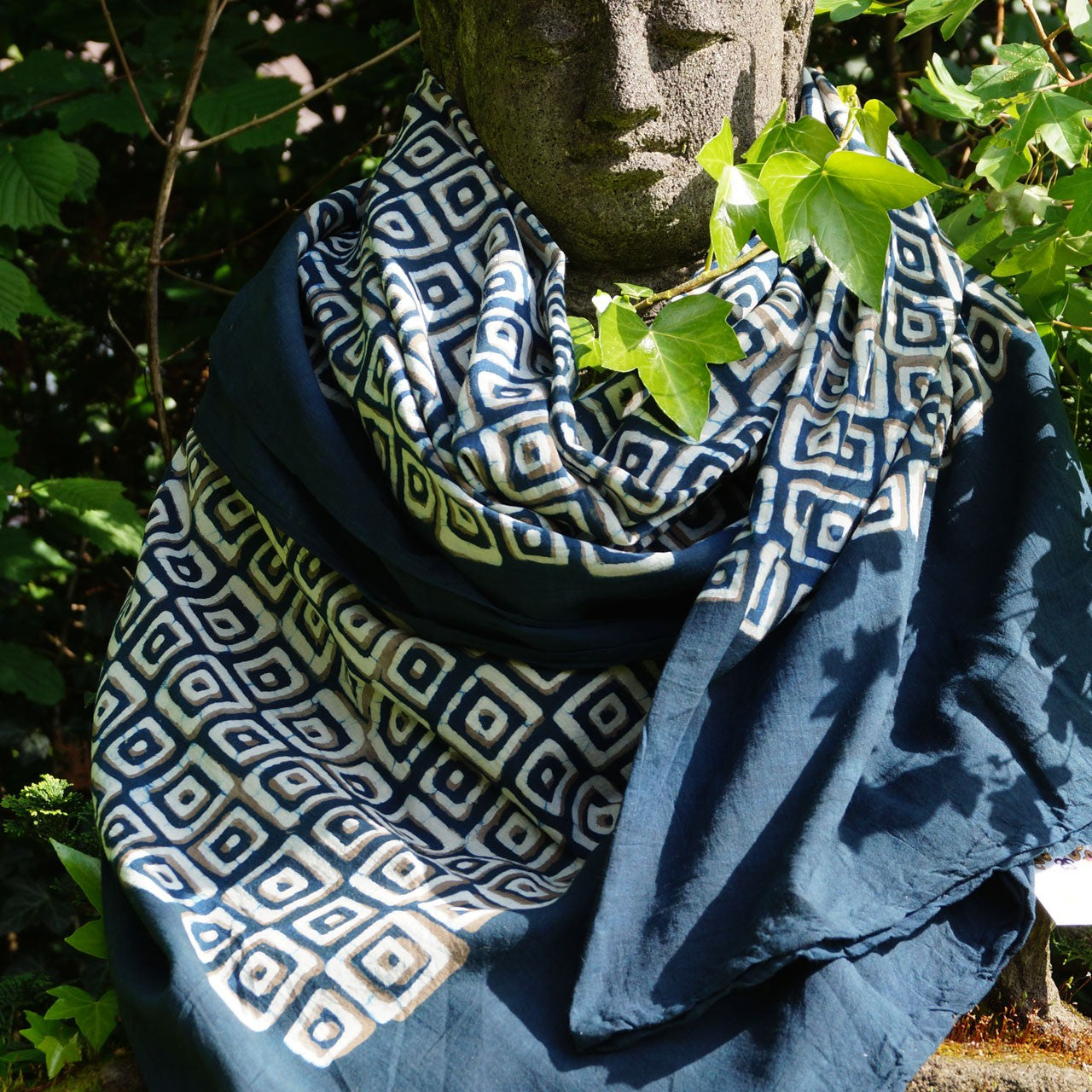 Schal Blockprint Brigid 106x238
