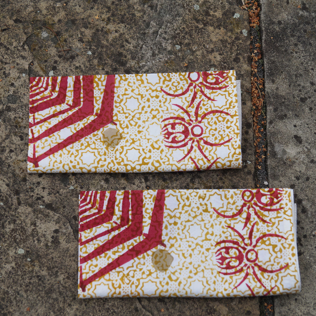 Servietten (4 Stck.) Blockprint Spider 45x45