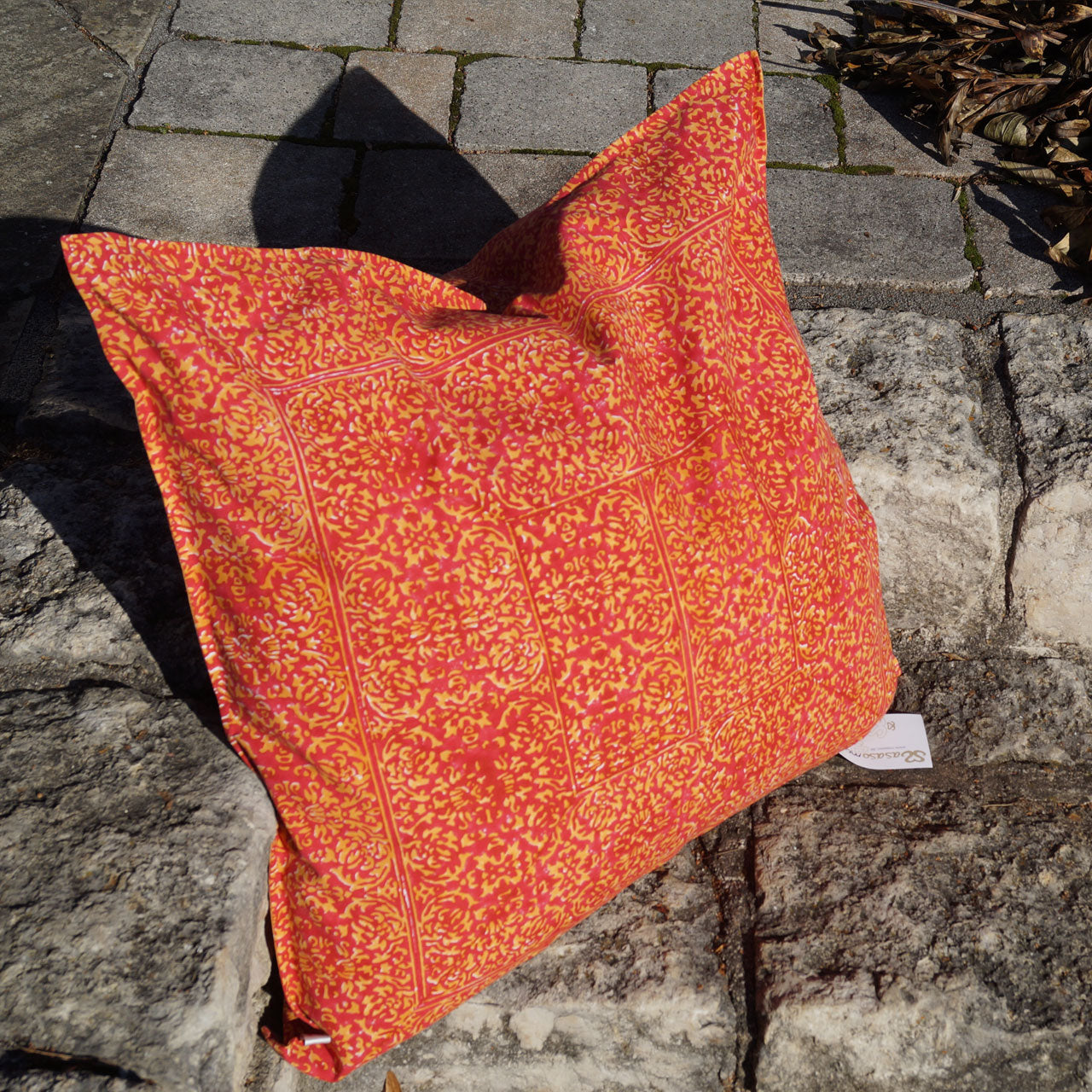 Kissenhülle Blockprint Spice 60x60