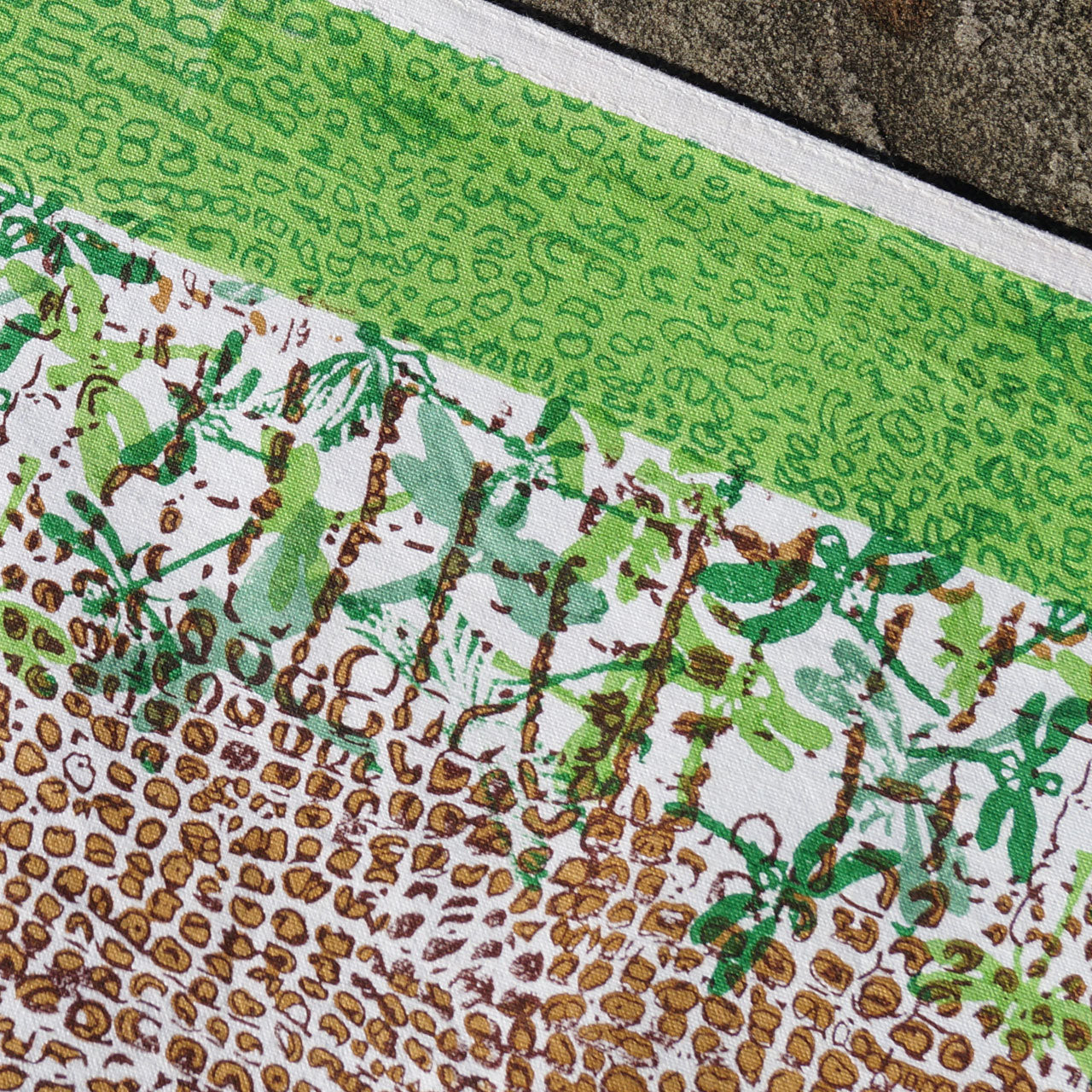 Platzsets (4 Stck.) Blockprint Dragonfly 35x45