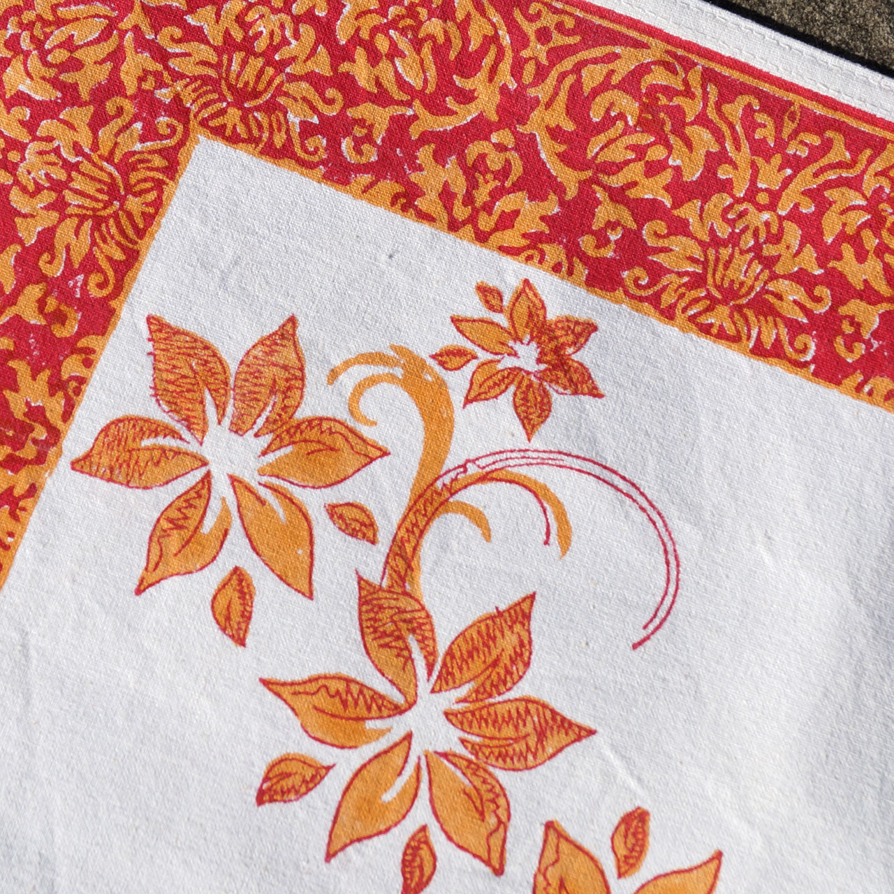 Platzsets (4 Stck.) Blockprint Spice 35x45