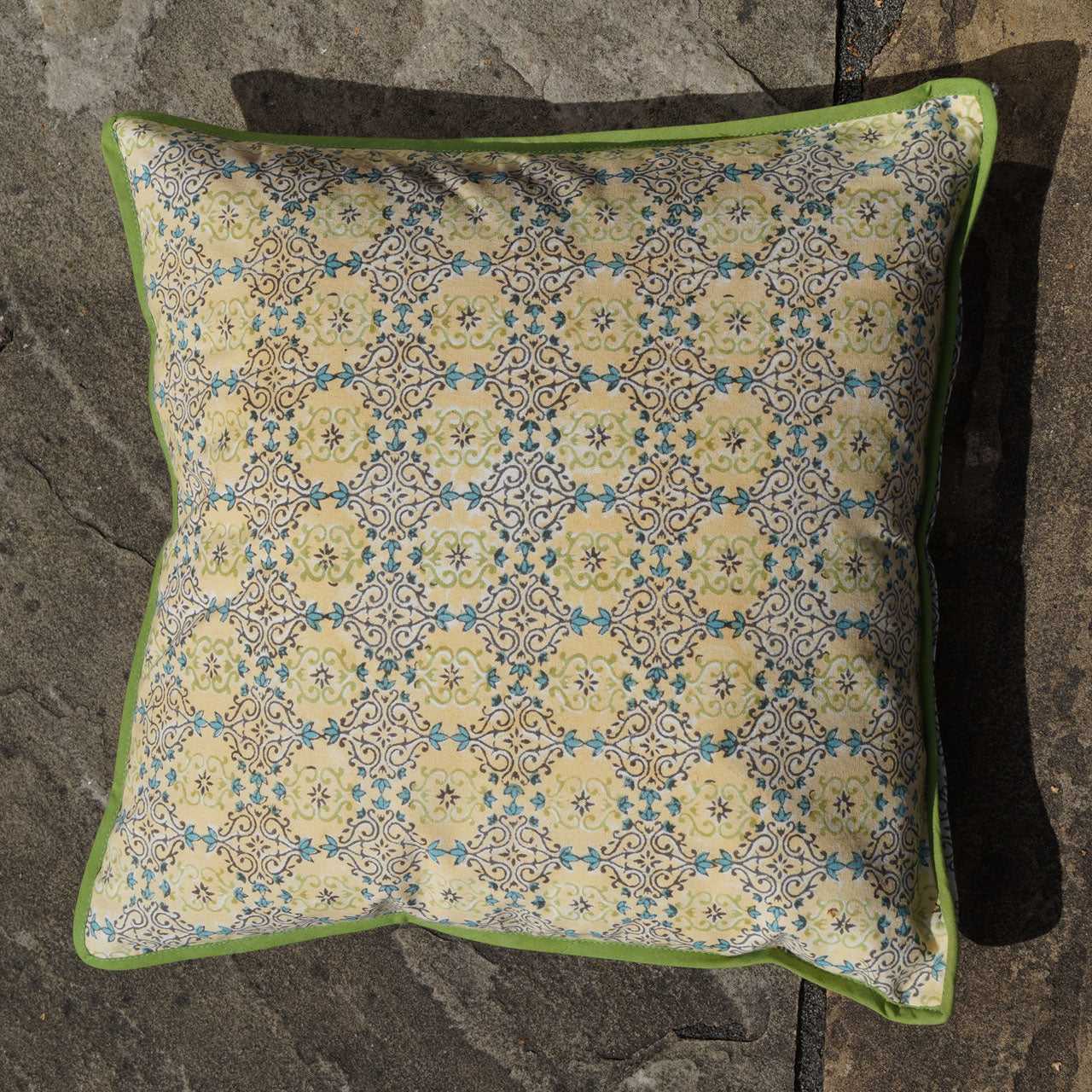 Kissenhülle Stempeldruck Winter 40x40