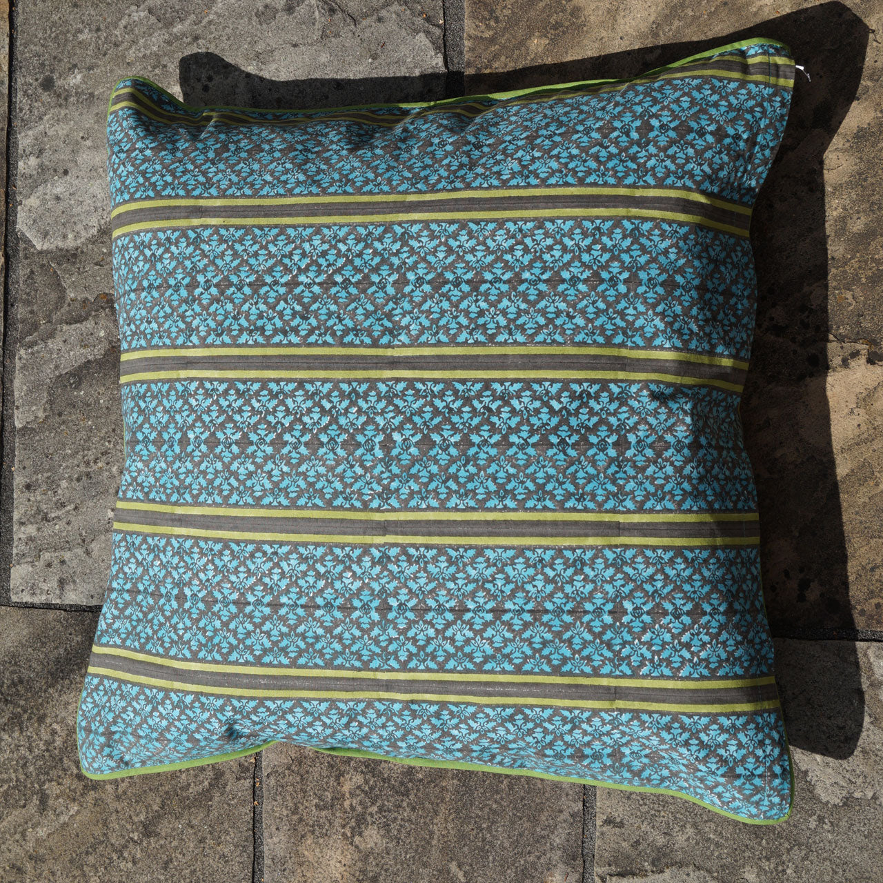 Kissenhülle Stempeldruck Winter 60x60