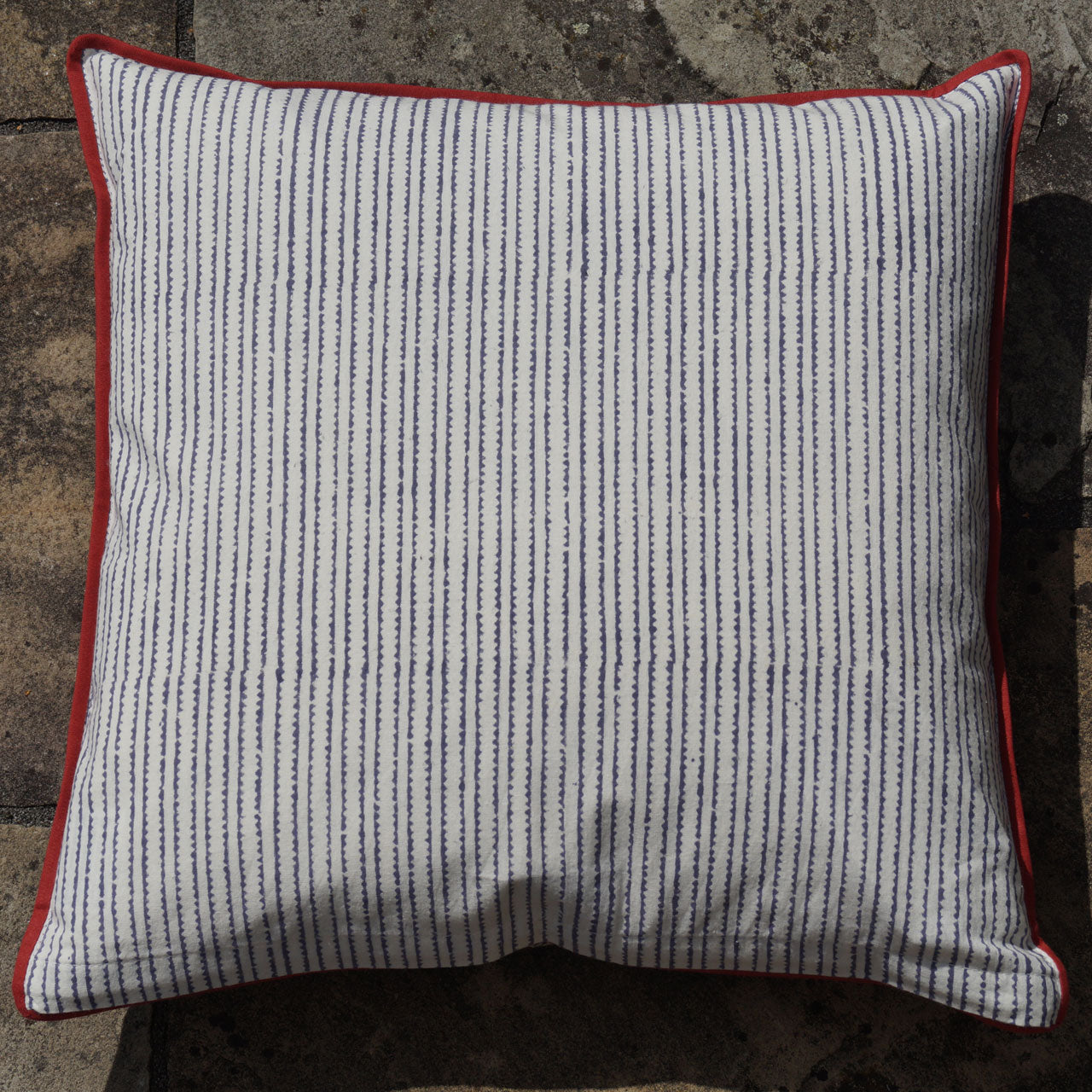 Kissenhülle Ethno Stempeldruck 40x40