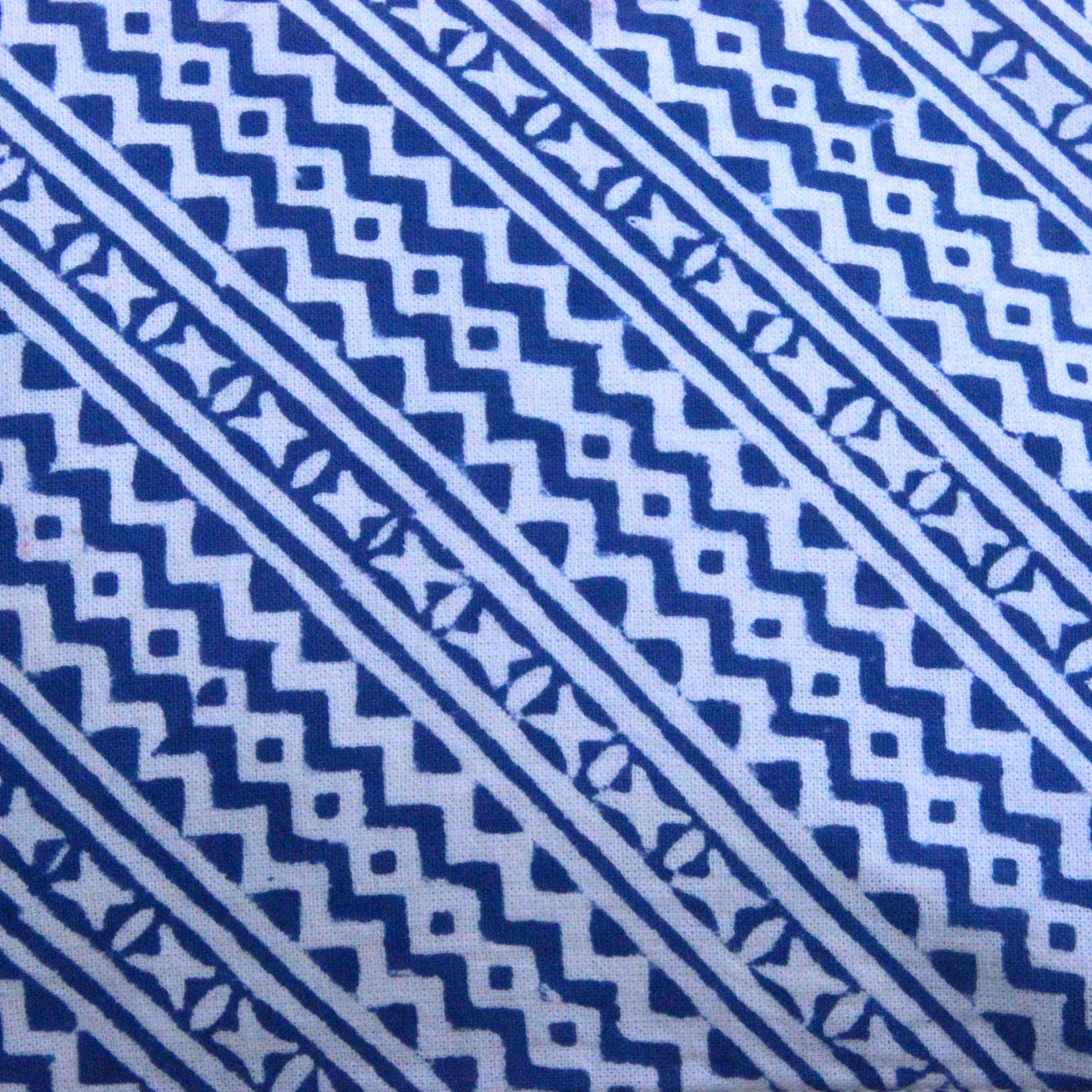 Kissenhülle Stempeldruck Boho 60x60