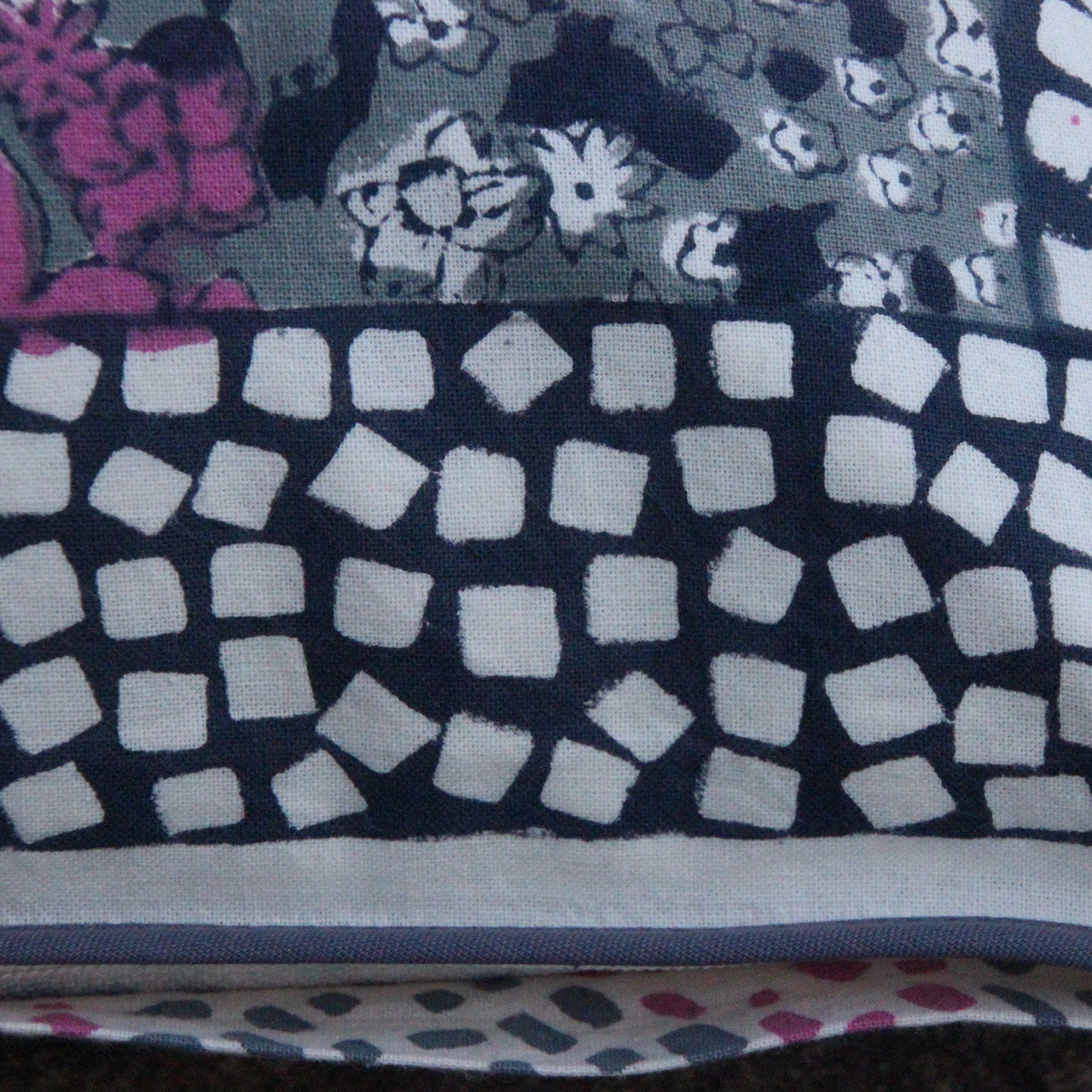 Kissenhülle Nude Stempeldruck 60x60