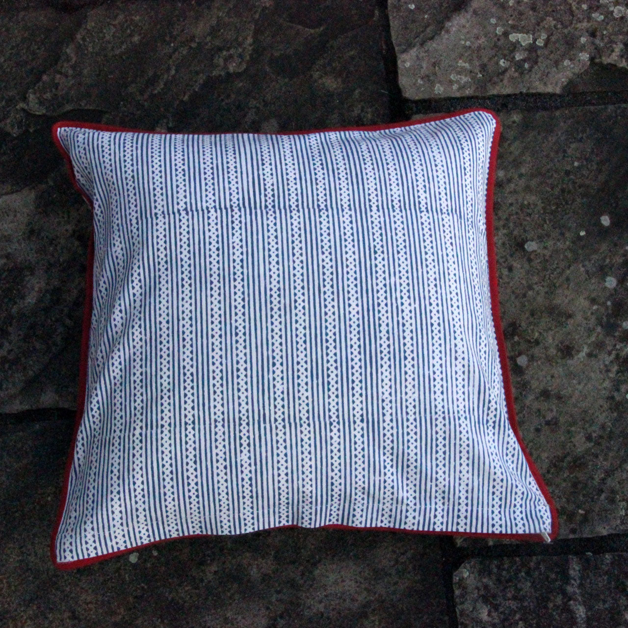 Kissenhülle Parrot Stempeldruck 40x40