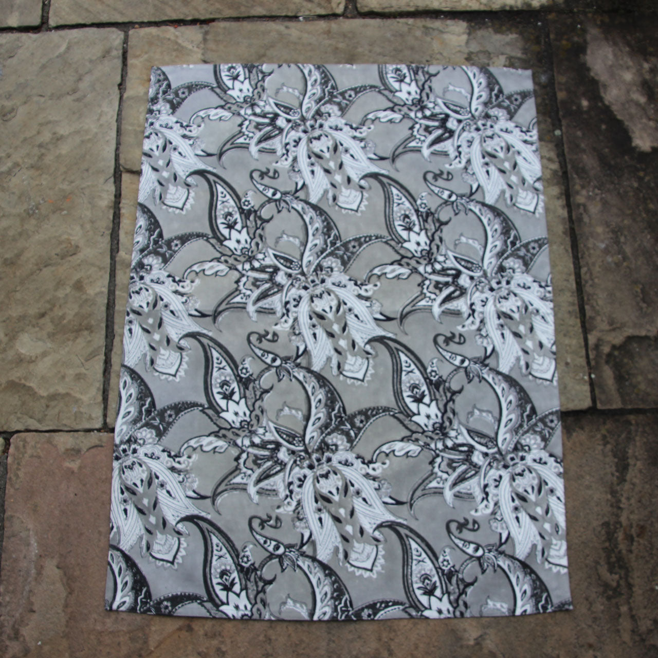 Geschirrtuch Stempeldruck Marakesh Black