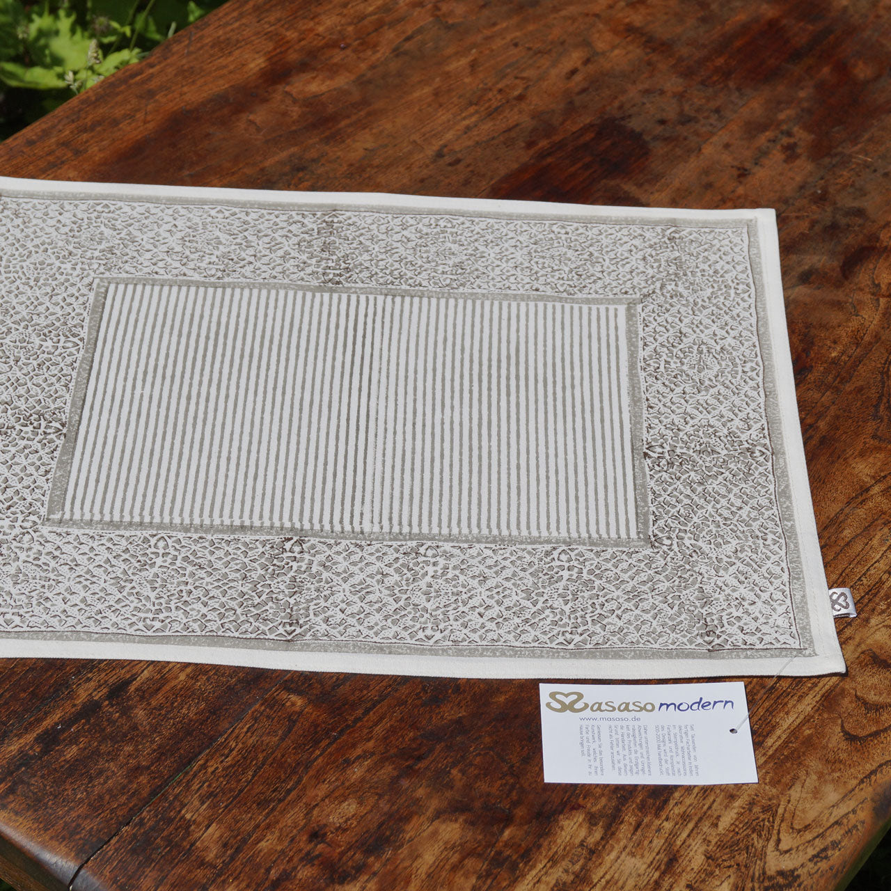 Platzsets (4 Stck.) Blockprint Lace 35x45